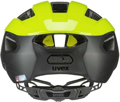 uvex Rise CC Fietshelm Neon yellow / Black Mat - Unisex - maat 52-56