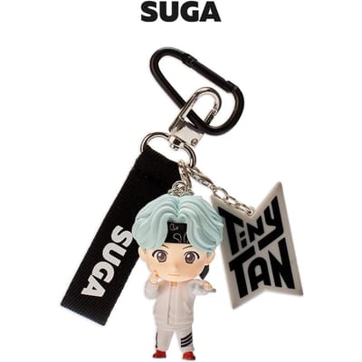 [Korea] BTS (Bangtan-jongens) Sleutelhangerfiguur, TinyTan, officieel, origineel, authentiek, KPOP black