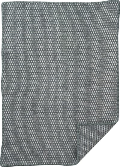 Klippan - wiegdeken -Knut wollen wiegdeken –groen- 65x90 cm