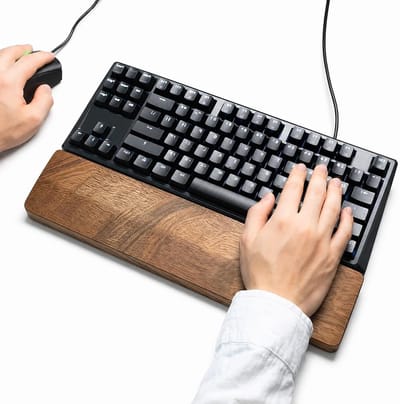 Ergonomische Palmsteun voor Comfortabel Typen, Verbeterde Houding en Ondersteuning voor Polsen