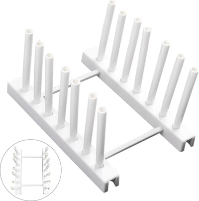 Waledano® 1 Stuk - Pannendeksels - Bordenrek - Bordenhouder - Afdruiprek - Droogrek - Keukenkastjesorganizer - Keukenkast - Pannendekselhouder