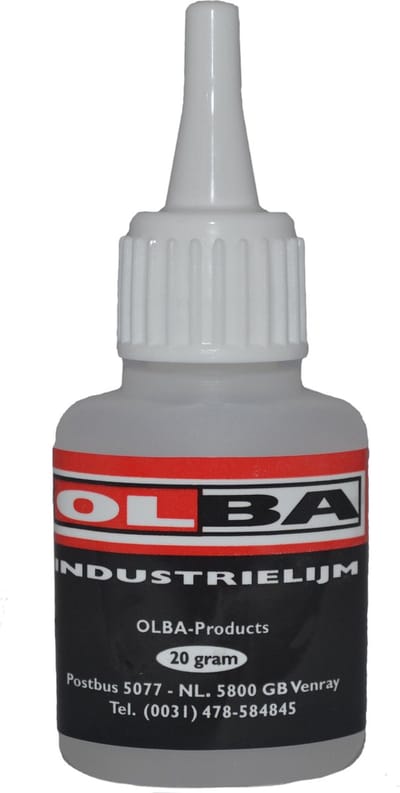 Olba Secondelijm - Alleslijm - Lijm - Dun Vloeibaar - 20 gram