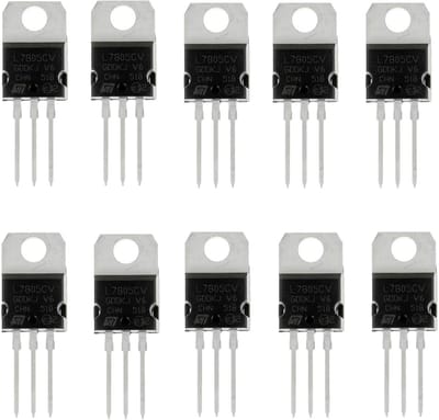 10x Spanningsregelaar 5V 1.5A - Vast Voltage Stabilisator TO-220