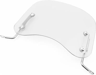Motorfiets Windscherm - Spoiler Uitbreiding - Comfortabeler Rijden - Verbetert Verkeersveiligheid - Universele Pasvorm - Clear