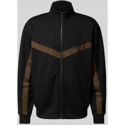 Regular fit sweatjack van katoenmix, model 'DINGMOOR'