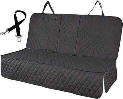 Honden Autostoelhoes - Beschermhoes Bank - Reizen met Huisdier - Universele Pasvorm - 35x27x9 cm - Zwart