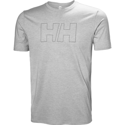 Helly Hansen Tech Logo T-shirt Met Korte Mouwen Grijs 2XL Man