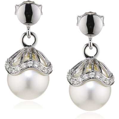 Orphelia Dames 925 Sterling Zilveren Oorbellen - Zilver ZO-5029