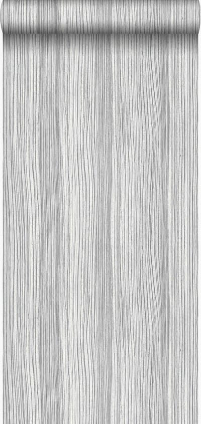 Origin Wallcoverings behang strepen lichtgrijs - 53 cm x 10.05 m - 347235