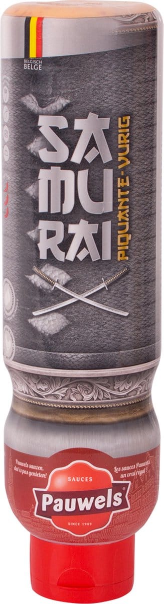 Pauwels - Samurai - Saus - Pikant - Piquante - Vurig - 1L