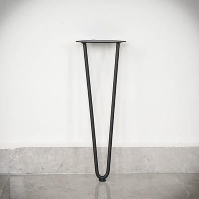 SEART GROUP Hairpin - Meubelbeen - 40 cm - Dubbel - Zwart