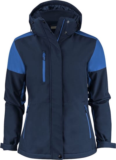 Printer PRIME PADDED SOFTSHELL PRIME LADY 2261072 - Marine/Kobalt - XS