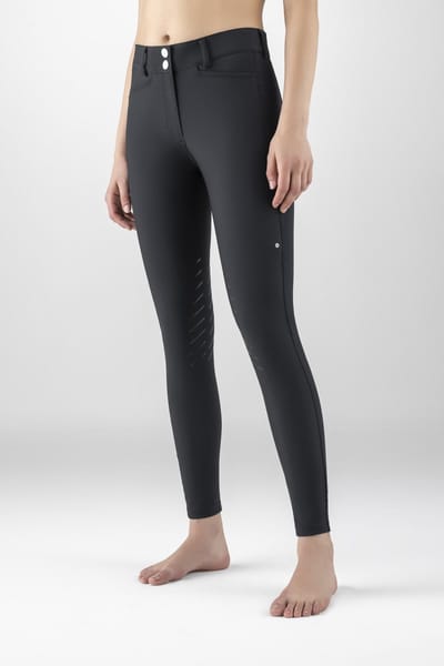 Equiline Rijbroek Vita Alta knie grip Zwart - 40it/ 36NL