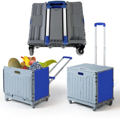 Forsage F-L019 Serie - Plateauwagen - 65kg - Opvouwbaar - 5 Rollen