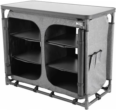 Happy Rhino - Opbergkast Stelvio - Polyester - Campingkast - Voorraadkast - Kampeerkast - 49 x 10.8 cm