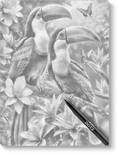 Toekans In Jungle | Dot painting | 30x40cm | Dot painting | Oh My Dotz | Dots stippen | Diamond painting & Schilderen op nummer alternatief | Happy hobby