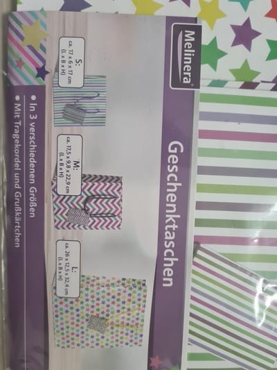 Melinera 3 Geschenktassen verschillende maten