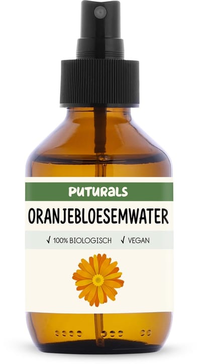 Puturals Oranjebloesemwater 100% Biologisch - 150ml - Puur en Vegan - Oranjebloesemwater of Neroli voor Gezicht en Haar - Zonder Alcohol