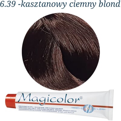 KLERAL MagiColor 6.39 kastanjebruine donkerblonde haarverf 100 ml