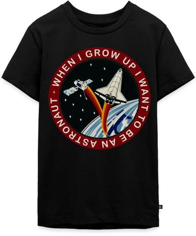 NASA When I grow Up I Want to Be An Astronaut Premium T-Shirt Tiener