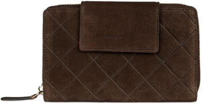 bugatti portemonnee Fabia Ladies Zip Wallet Brown donkerbruin