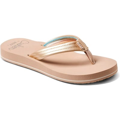 Reef Cushion Breezegolden Hour Dames Slippers - Gebroken wit/Zand - Maat 40
