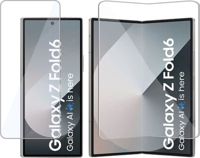 Geschikt voor Samsung Galaxy Z Fold 6 - Screenprotector - Beschermglas Folie
