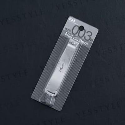 Kai nagelknipper type 003 Clipper M, nagelknipper, roestvrij staal, kunststof, zilverkleurig, KE-0103