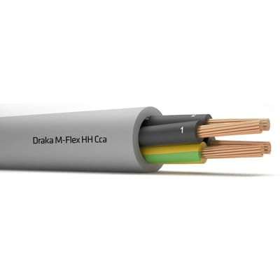 M-Flex HH Cca Halogeenvrije Besturingskabel 2x1mm2 300/500V - 832177 [20 Meters]