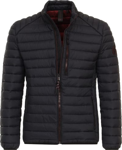 CASA MODA comfort fit tussenjas - blauw