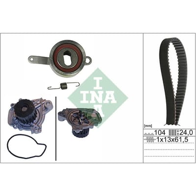 Schaeffler Ina Waterpomp + distributieriem set INA 530 0314 30