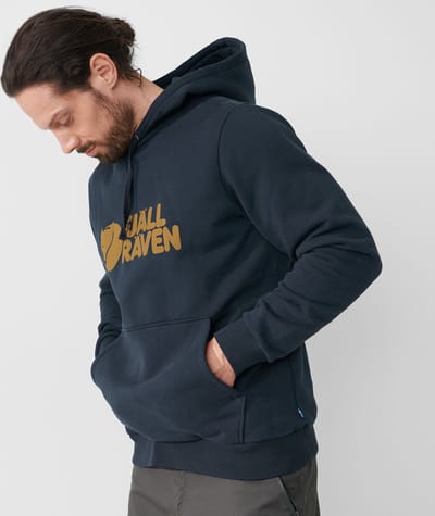 Fjällräven Fjällräven Logo - Grey-melange - Maat Herren_XL