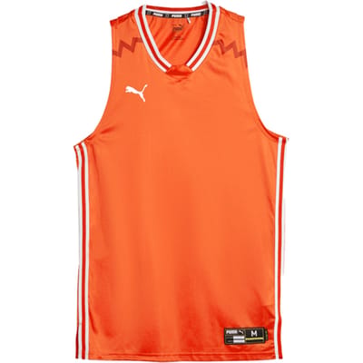 Puma Hoops Team Game Shirt Vrouwen Orange K08