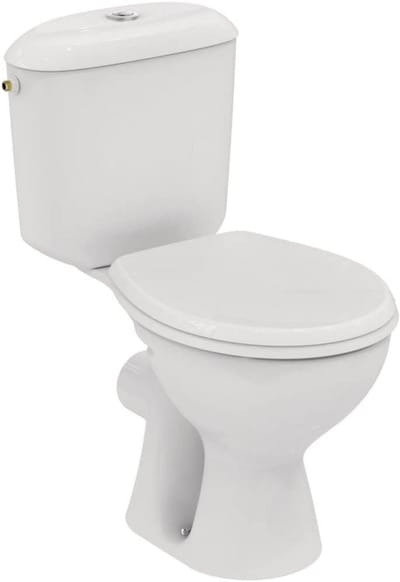 Complete Toiletset met Horizontale Afvoer - Ruimtebesparend Ontwerp