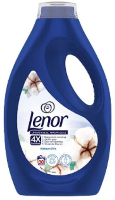 Lenor Vloeibaar Wasmiddel Katoen Fris 20 Wasbeurten 900 ml