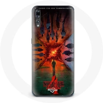 Hoesje voor Huawei P20 Stranger Things Seizoen 4 Poster Crews of the New Theory