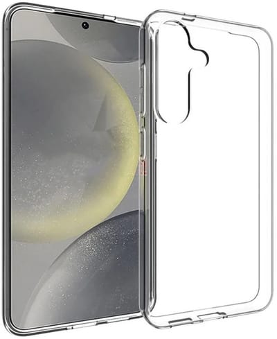Flexibele achterkant Silicone hoesje Transparant Geschikt voor: Samsung Galaxy S24 FE