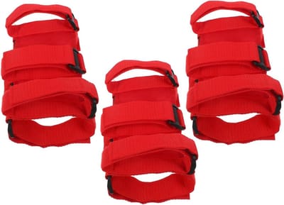 Bevestigingsband Blusser - Autoband Houder - Veilige Opslag - Verstelbare Pasvorm - 40 x 23 x 5 cm - Rood