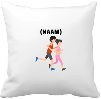 Akyol - hardloop met eigen naam Kussen hoes - Hardlopen - hardloper - sport - 40 bij 40 cm