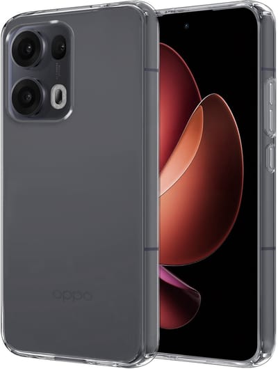 Hoesje - Geschikt voor Oppo Reno 13 Pro - Sterk & Shockproof - Hoes Cover - Siliconen Case - Transparant