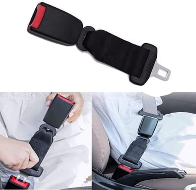 Universele Veiligheidsgordel Extender – Auto Gordel Verlengstuk 36 CM – Verstelbare Clip voor Kinderen en Volwassenen – Gordelverlenging, Autogordel Accessoire, Veiligheidsgordel Verlenging