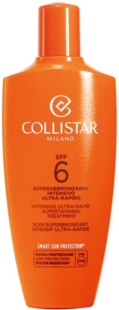 Collistar Intensive Ultra Rapid Supertanning Treatment SPF 6 - 2 x 200 ml - Voordeelverpakking