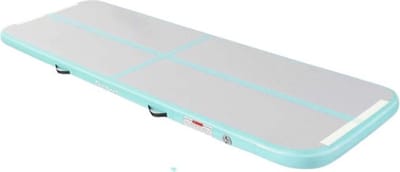 Professionele Airtrack - 3 Meter – Turnmat – Gymanstiekmat – 20 cm Dik – Speelmat – Binnen & Buiten – Lichtgroen