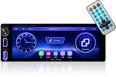 BLOW 686A Autoradio met Bluetooth – CarPlay – Android Auto - 6,86” Touchscreen – Bluetooth – USB/USB-C – RDS – 4x50W