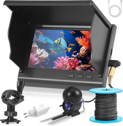 Fishfinder Onderwatercamera met Groothoek Infrarood Nachtzicht voor Vissen