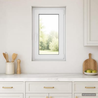 vidaXL - Kelderraam - RISOR - 50 - x - 100 - cm - PVC - en - Glas