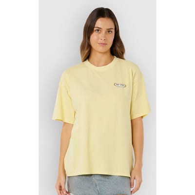 Rip Curl Surf Revival Heritage TEE - Pastel Yellow