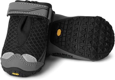 All-Terrain hondenlaarzen voor zeer kleine rassen - Obsidiaan zwart - maat 44 mm/175 inch