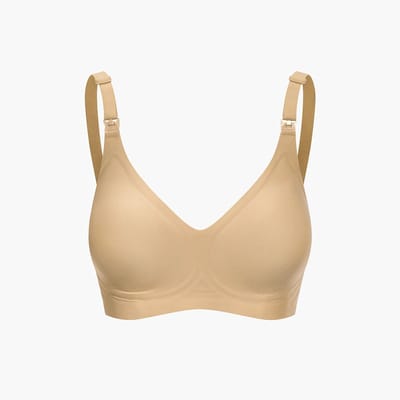 cfab - Comfortabele voedingsbeha zonder beugel - Beige - L