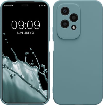 kwmobile telefoonhoesje geschikt voor HONOR 200 Lite - Hoesje voor smartphone - Precisie camera uitsnede - In antieksteen